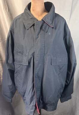 Vintage London Fog Jacket Mens 44 Long Plaid Flaw Discount